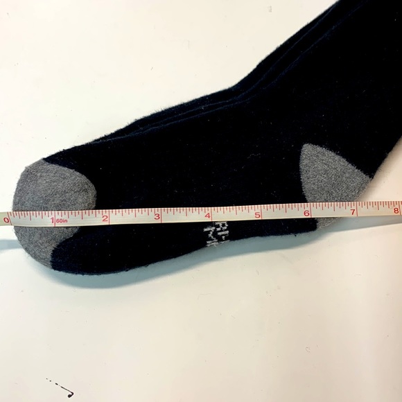 2 pair Nike Socks Black and Grey tall kids size EUC - Picture 6 of 8